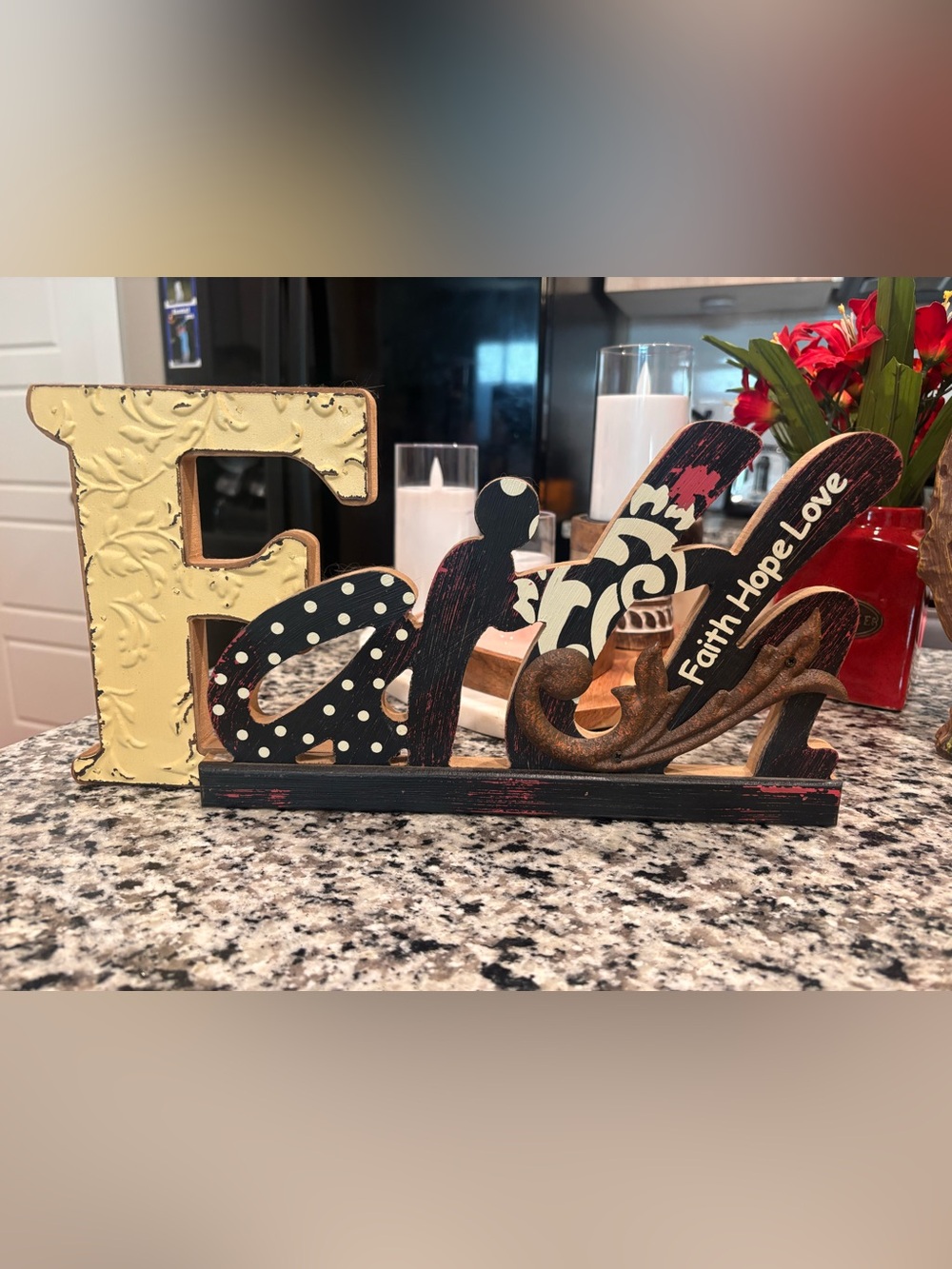 Hobby Lobby Brown Wood Decorative Letter Accent